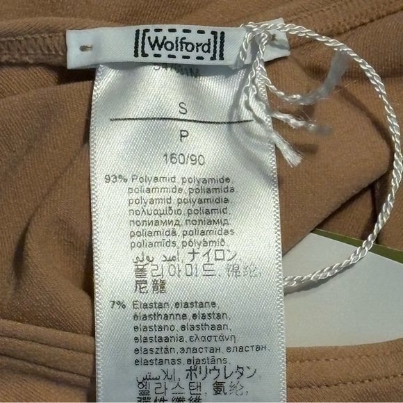 Wolford Fatal Cut Strapless Nude Midi Dress - Picture 9 of 14